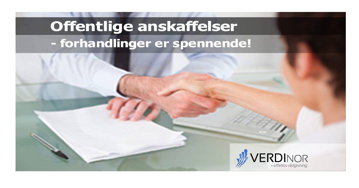 VerdiNor - forhandlinger er spennende!