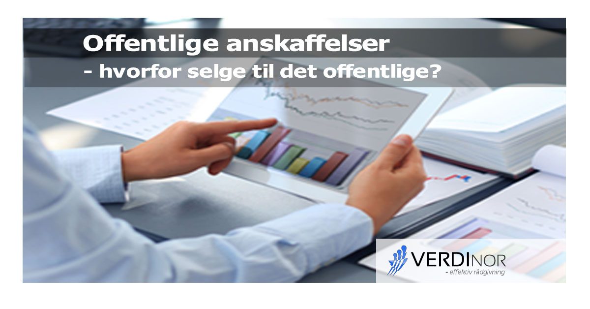 VerdiNor - hvorfor selge til det offentlige?